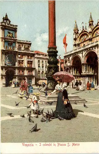 Venezia - I colombi in Piazza S. Marco -640636