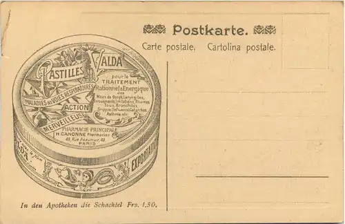 Künstler AK van Dyck - Werbung Pastilles Valda -642224