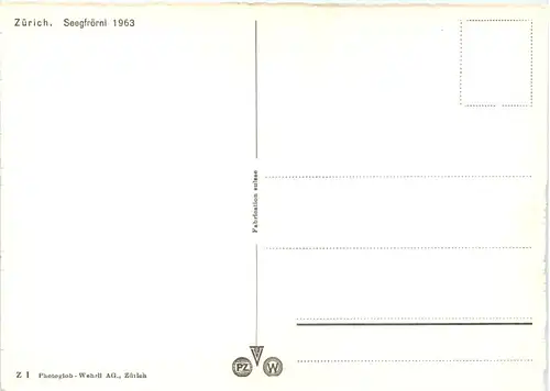 Zürich - Seegefrörni 1963 -639612