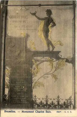 Bruxelles - Monument Charles Buls -640890