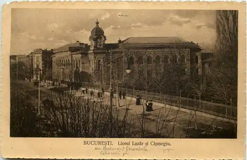 Bucuresti - Liceul Lazar si Cismegiu -640776