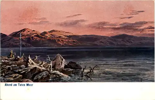 Abend am Toten Meer -641238