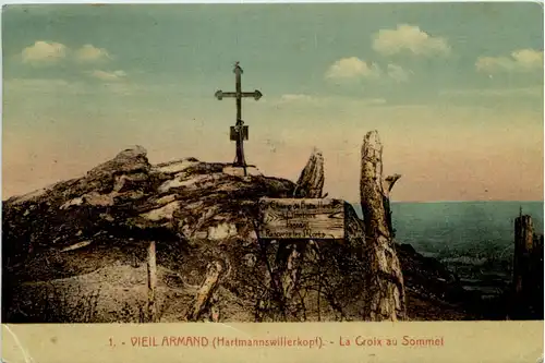 Hartmannswillerkopf - La Croix au Sommet -642674