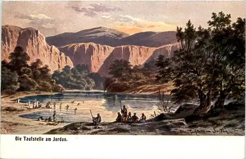 Die Taufstelle am Jordan -641116