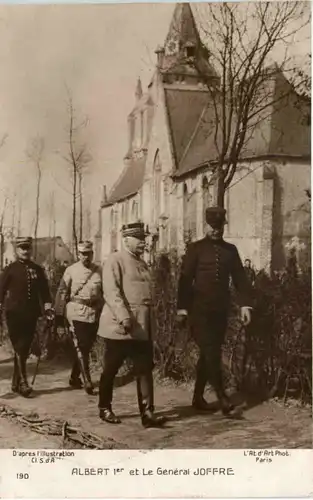 Albert 1er et Le General Joffre -641920