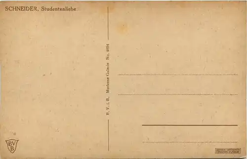 Künstler AK - Schneider - Studentenliebe -619246