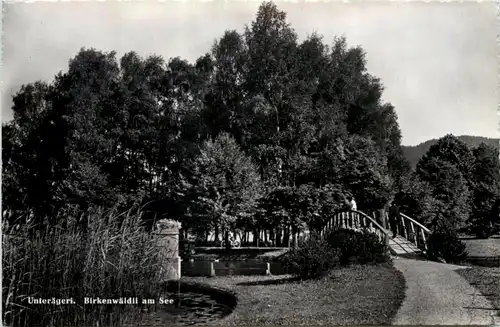 Unterägeri, Birkenwäldli am See -506134