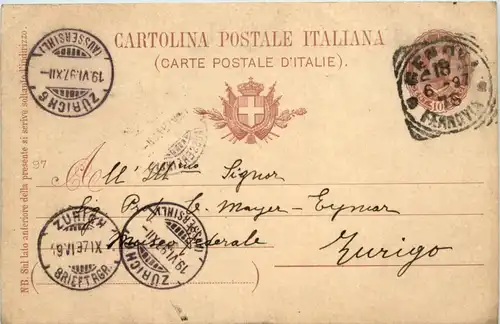Ganzsache Genova 1897 -641430