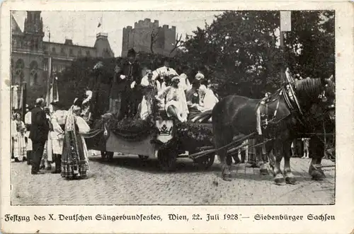 Wien - 10. Deutsches Bundes Sängerfest 1928 -640412