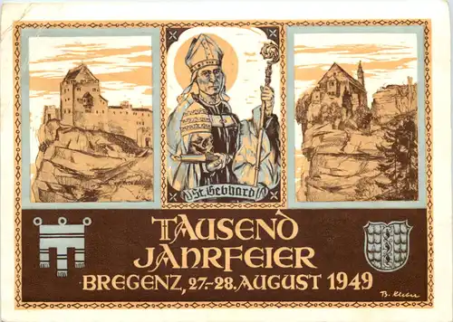 Bregenz - Tausend Jahrfeier 1949 -640472