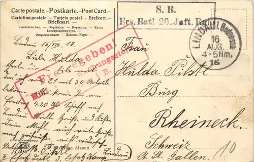 Feldpost 20. Inf Regiment -641656