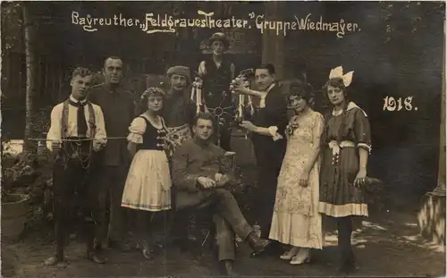 Bayreuth - Feldgrauentheater 1918 -643216