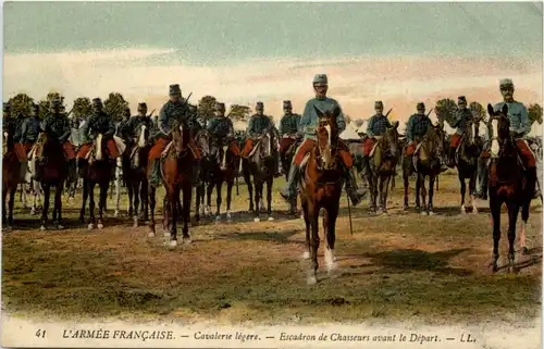 L Armee Francaise - Cavalerie legere -642038