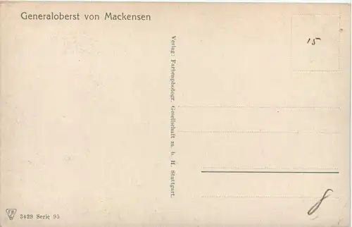 Generaloberst von Mackensen -641850