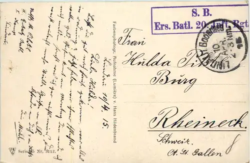 Feldpost 20. Inf Regiment -641856