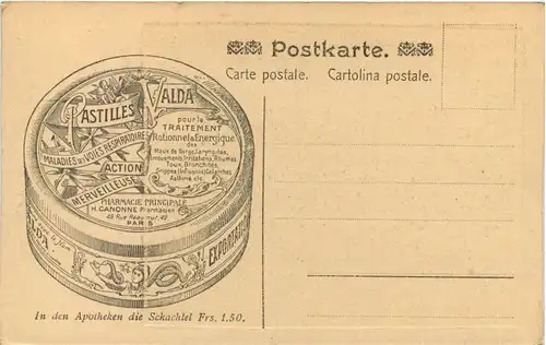 Künstler AK Rembrandt - Werbung Pastilles Valda -642218