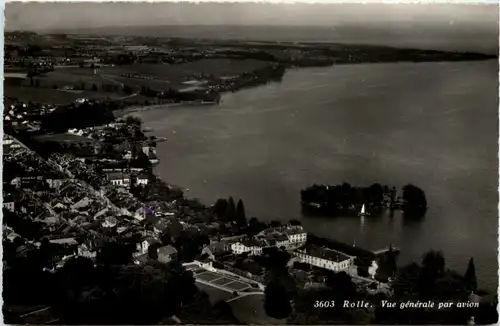 Rolle, Vue generale par avion -506674