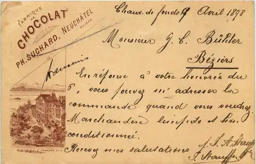 Fabrique de Chocolat Suchard Neuchatel -642238