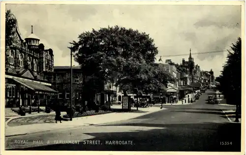 Harrogate - Royal Hall & Parliament Street -642070
