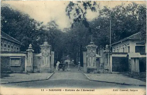 Saigon - Entree de l Arsenal -640872