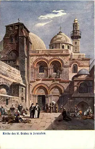 Kirche des hl. Grabes in Jerusalem -640972