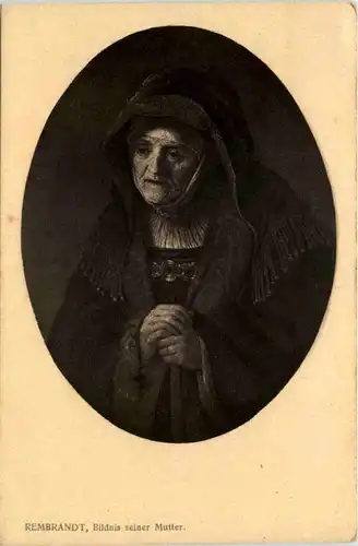 Künstler AK Rembrandt - Werbung Pastilles Valda -642210