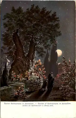 Garten Gethsemane in Jerusalem -641092