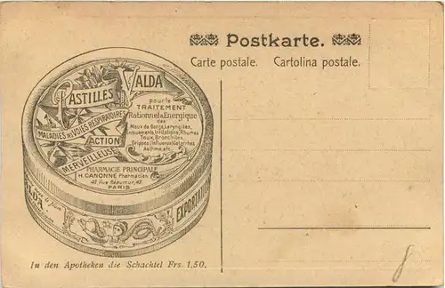 Künstler AK Hobbema - Werbung Pastilles Valda -642102