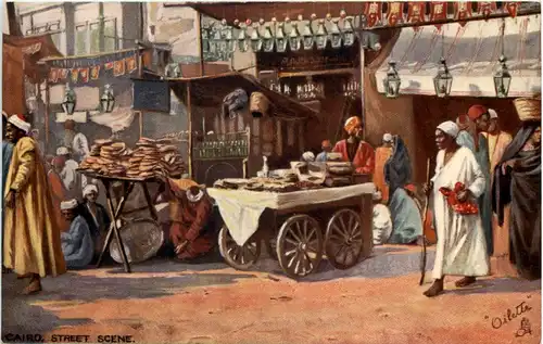 Cairo - street scene -641192