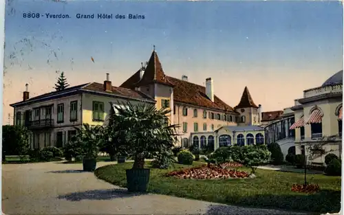 Yverdon, Grand Hotel des Bains -507154