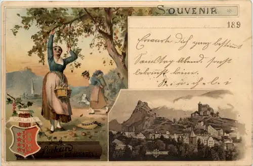 Sion - Werbung Suchard - Litho -642262