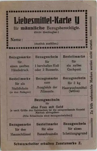 Liebesmittel Karte - Humor -643212