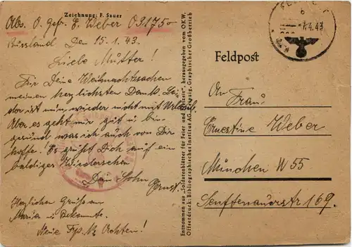 2. Weltkrieg - Feldpost -642688