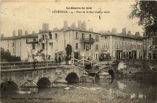 Luneville - Pont de la Rue Chanzy saute -642602