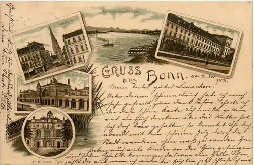 Gruss aus Bonn - Litho 1895 -620846