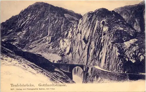 Gotthardstrasse, Teufelsbrücke -507694
