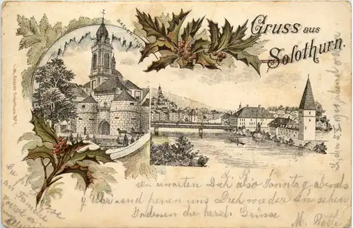 Gruss aus Solothurn - Litho -642814