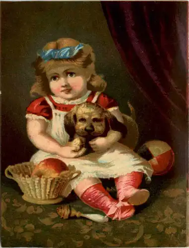 Werbung Malzfabrik Solothurn - Kind mit Hund -642092