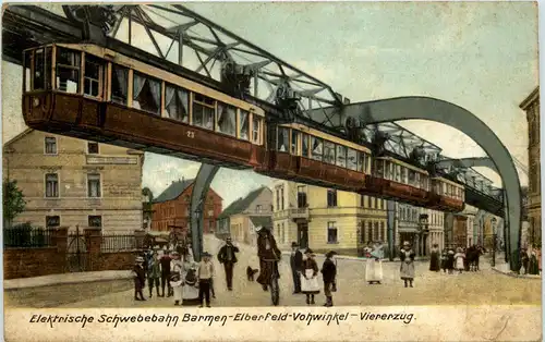 Barmen Elberfeld - Elektrische Schwebebahn -621346