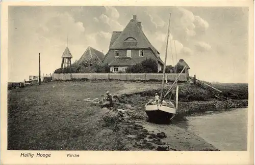 Hallig Hooge - Kirche -643228