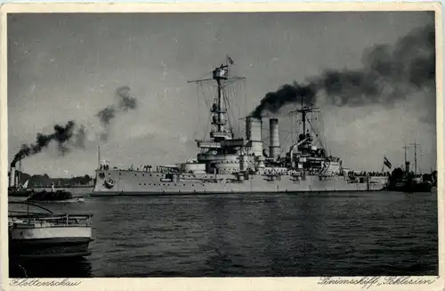 Stettin - Flottenschau - Linienschiff Schlesien -621426