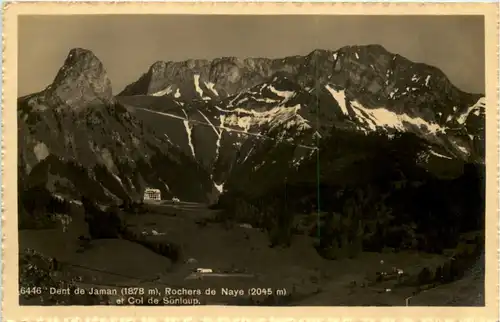 Dent de Jaman, Rochers de Naye et Col de Sonloup -508114