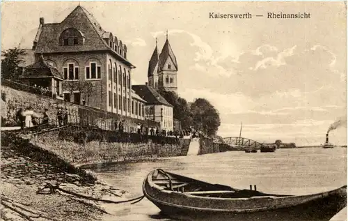 Düsseldorf - Kaiserswerth - Rheinansicht -621846