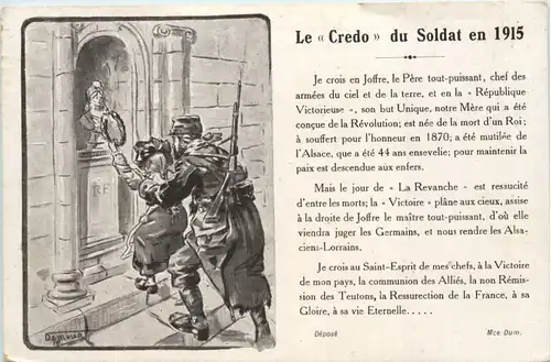 Le Credo du Soldat en 1915 -642652