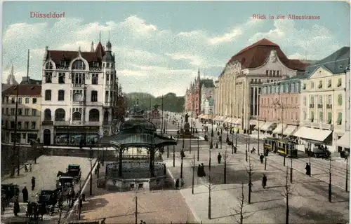 Düsseldorf - Blick in die Alleestrasse -622306