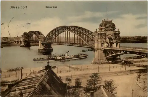 Düsseldorf - Rheinbrücke -622726
