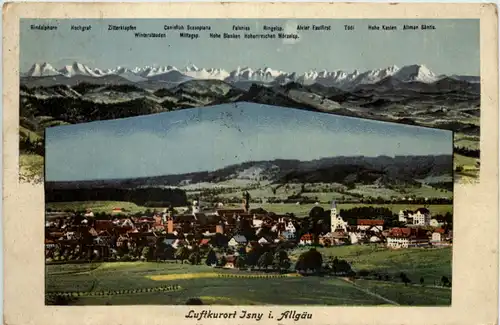 Isny im Allgäu - Künstler-AK Eugen Felle -605694