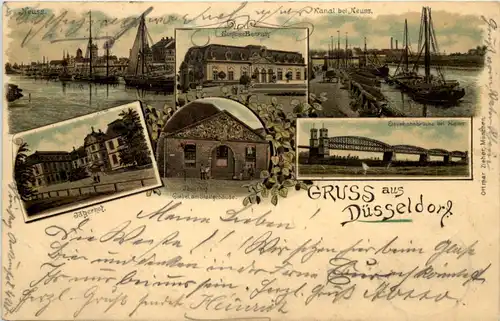 Gruss aus Düsseldorf - Litho -622826
