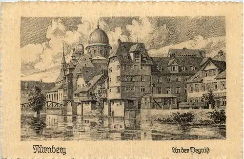 Nürnberg - An der Pegnitz -605734
