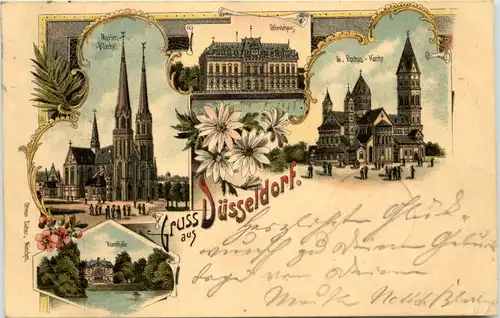 Gruss aus Düsseldorf - Litho -622846